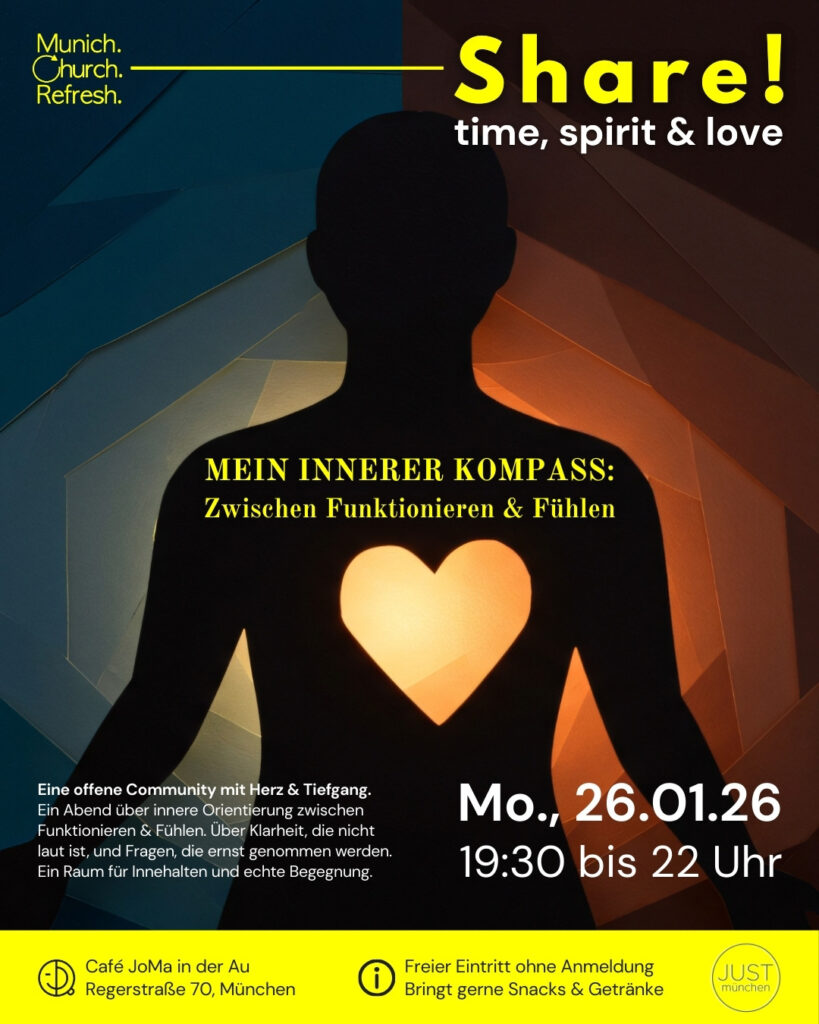 Share! time, spirit & love – 26.01.26