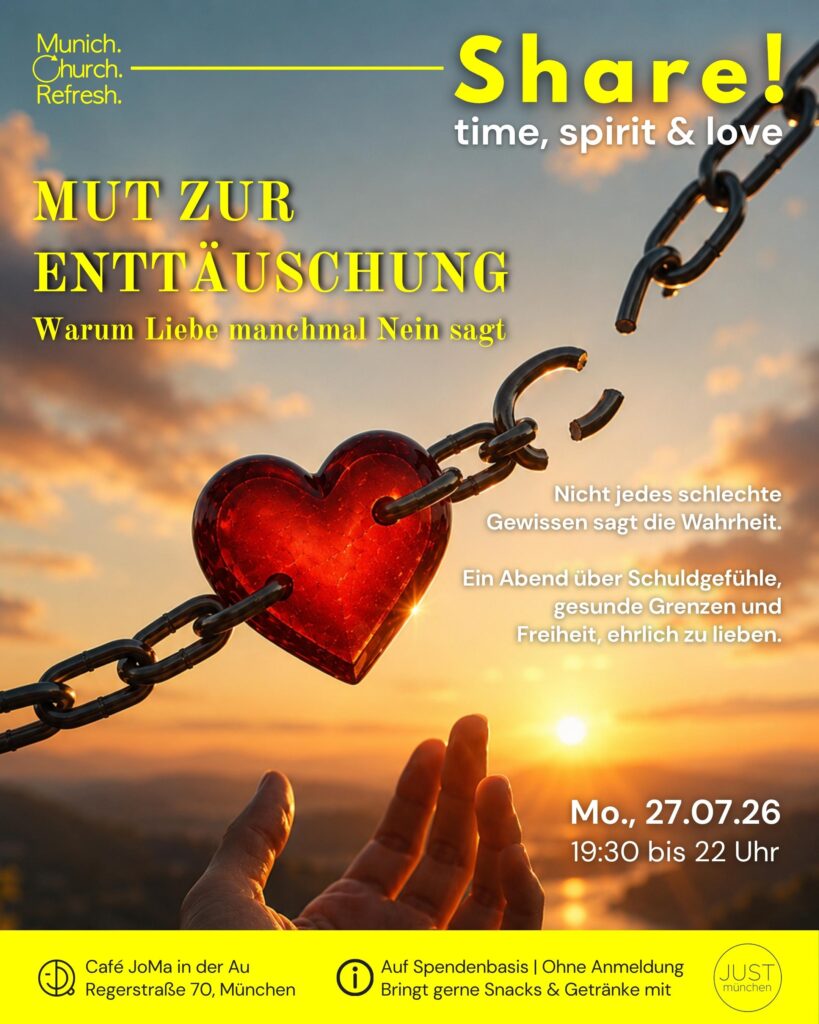 Share! time, spirit & love – 27.07.26
