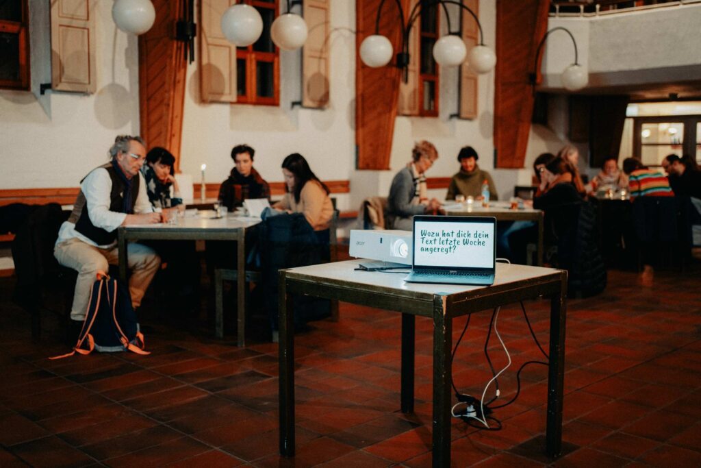 Schriftmomente Workshop – Der Ablauf