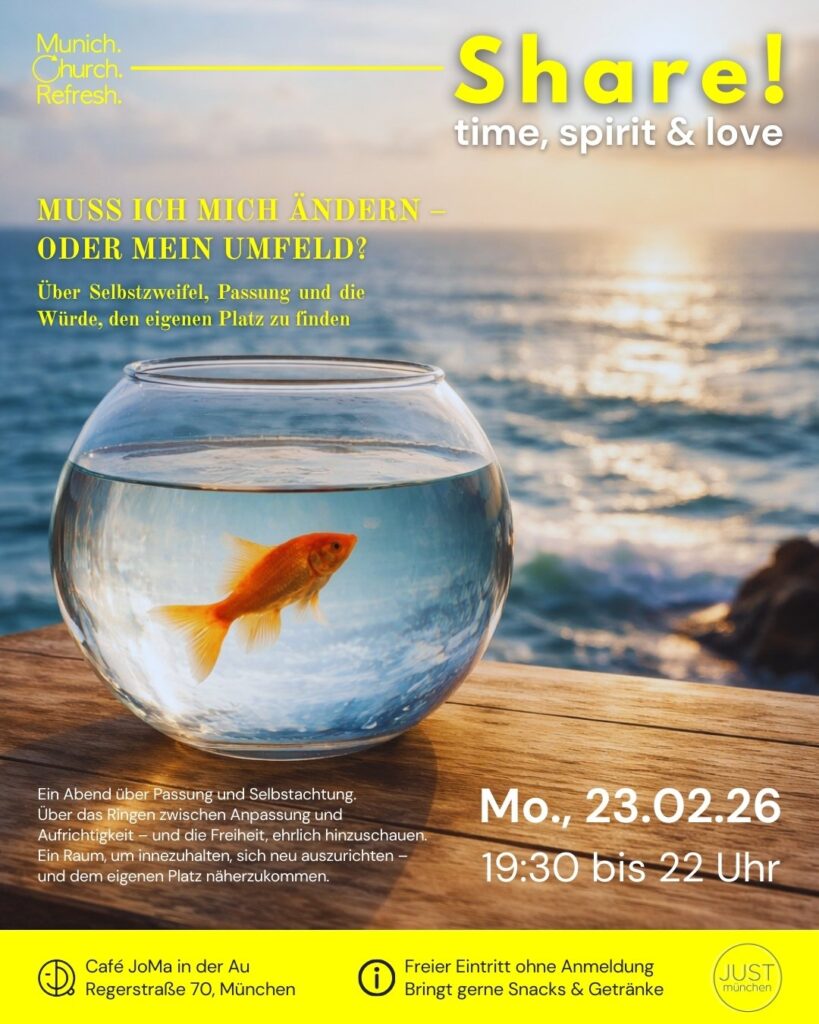Share! time, spirit & love – 23.02.26